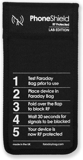 Disklabs Faraday Bag Phone Shield 2 (PS2) Met Window afbeelding 5