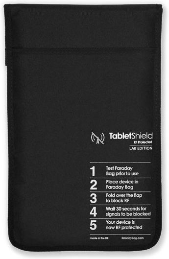 Disklabs Faraday Bag Tablet Shield 2 (TS2) Met Window afbeelding 5