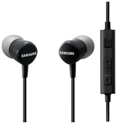 Samsung EO-HS130 Wired In-Ear Oordopjes Telefoon Headset Zwart afbeelding 1