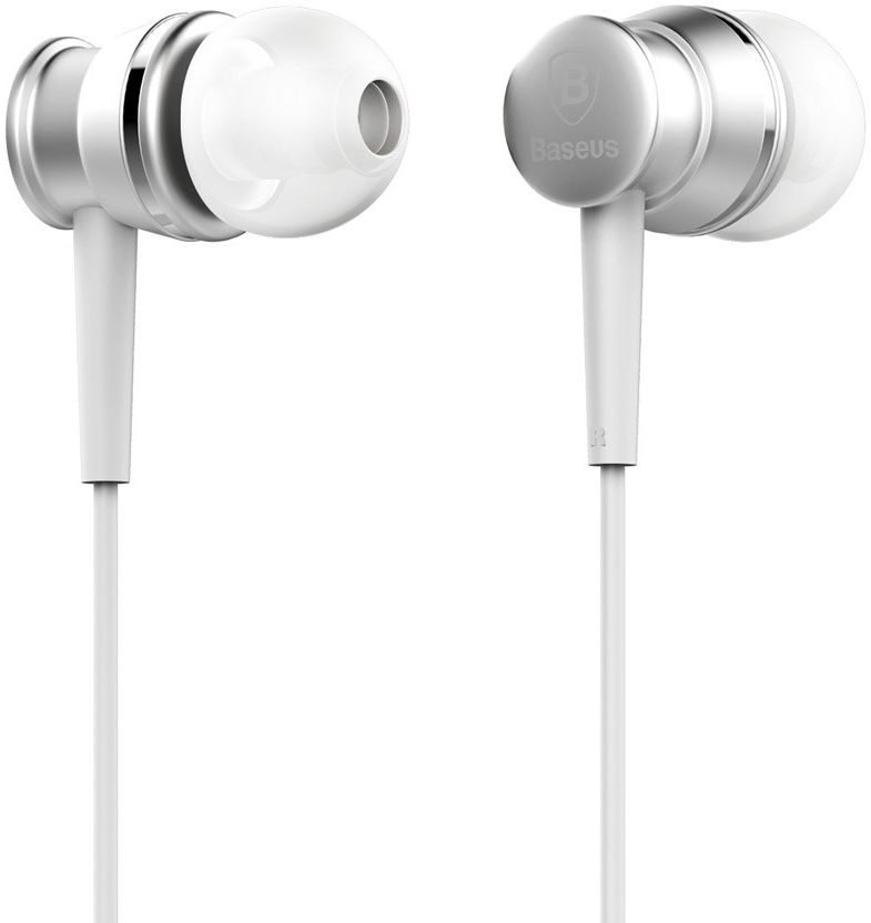 Baseus Lark Universele Bedrade In-Ear Oordopjes 3.5mm Jack Wit afbeelding 4