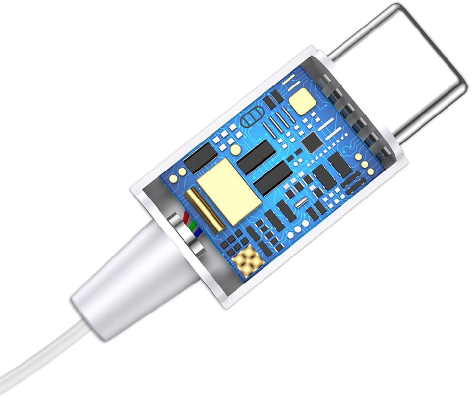 Baseus Enock USB-C Headset Wit afbeelding 7