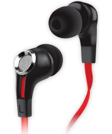 NoiseHush NX85 Stereo Headset In-Ear Rood Headsets