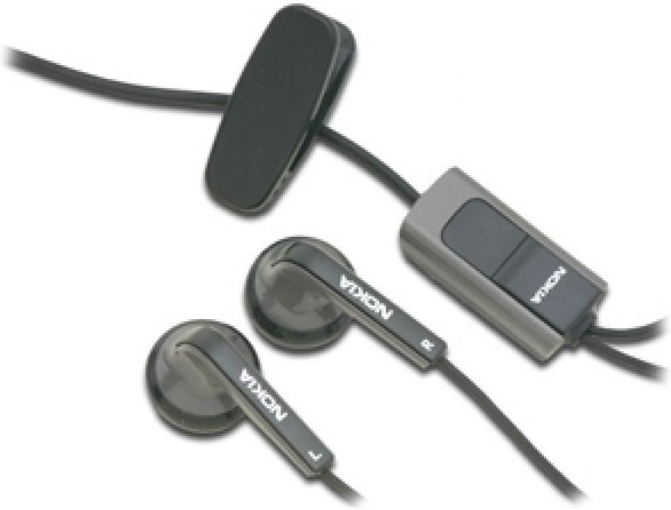 Nokia HS-48 Stereo 3,5mm Headset Zwart afbeelding 2
