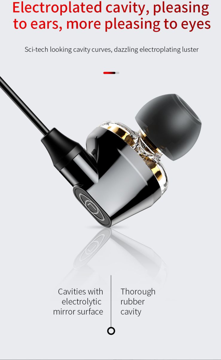 Baseus Encok H10 In-Ear Universele Bedrade Oordopjes 3.5mm Jack Zwart afbeelding 8