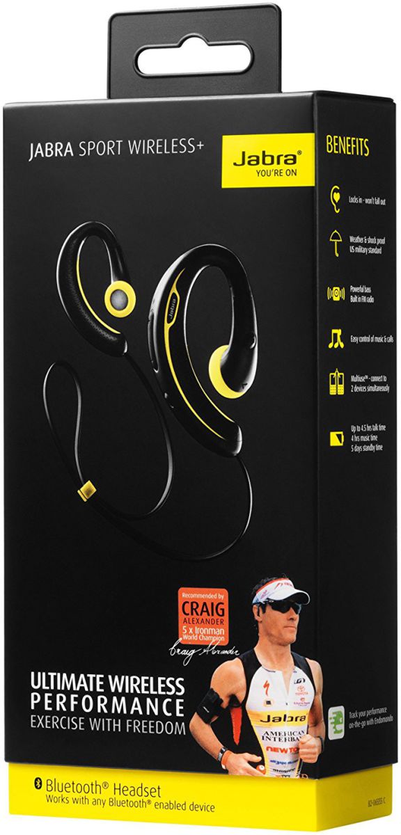 Jabra Sport Plus Bluetooth Headset Zwart afbeelding 10