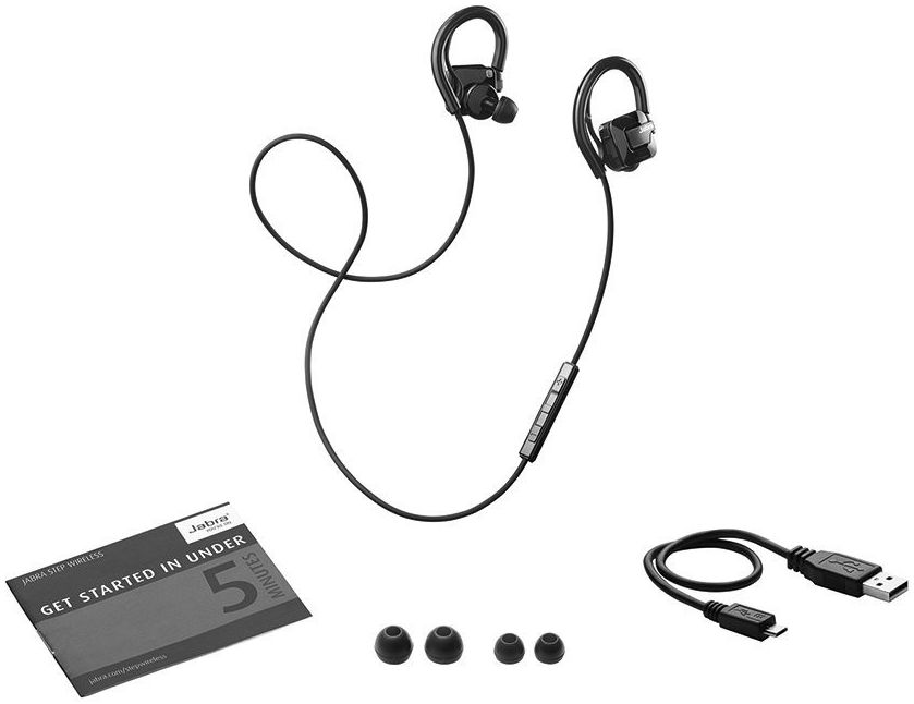 Jabra Step Wireless Bluetooth Sport Headset Zwart afbeelding 7