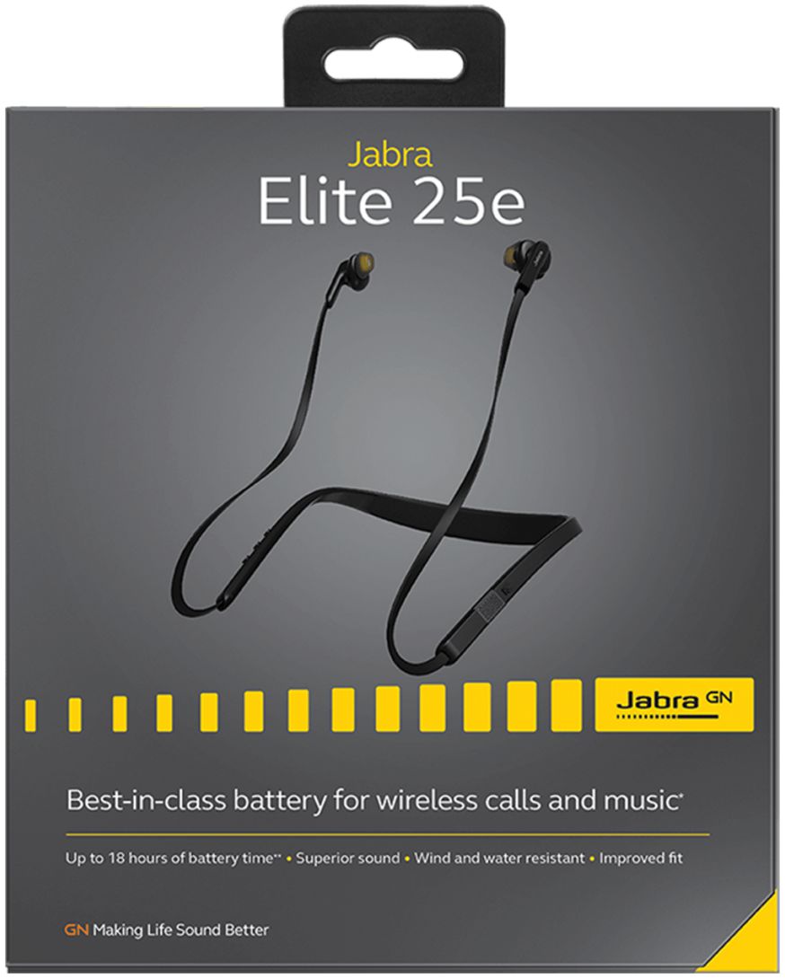Jabra Elite 25e Bluetooth Headset Zwart afbeelding 8