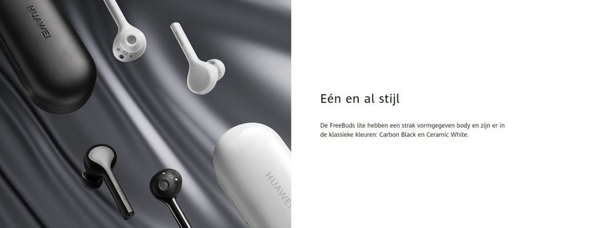Huawei FreeBuds Lite Wit afbeelding 11