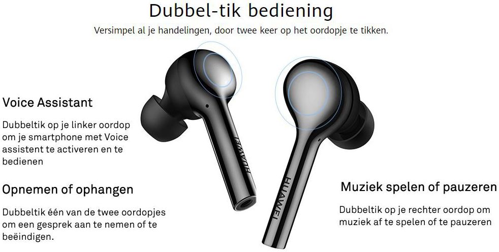 Huawei FreeBuds Lite Wit afbeelding 16