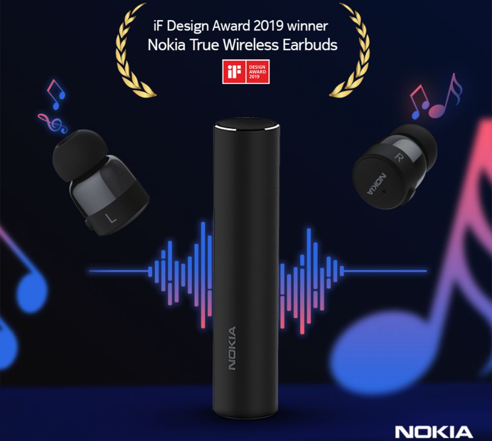 Nokia True Wireless EarBuds BH-705 Zwart afbeelding 8