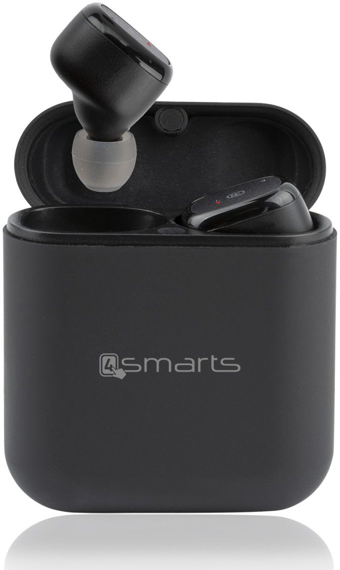4smarts True Wireless Eara TWS Draadloze Oordopjes Zwart afbeelding 1