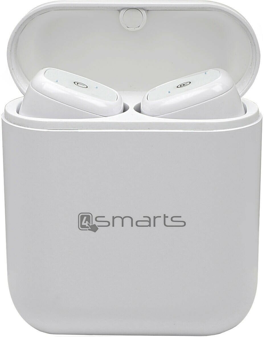 4Smarts True Wireless Eara TWS Draadloze Oordopjes Wit afbeelding 3