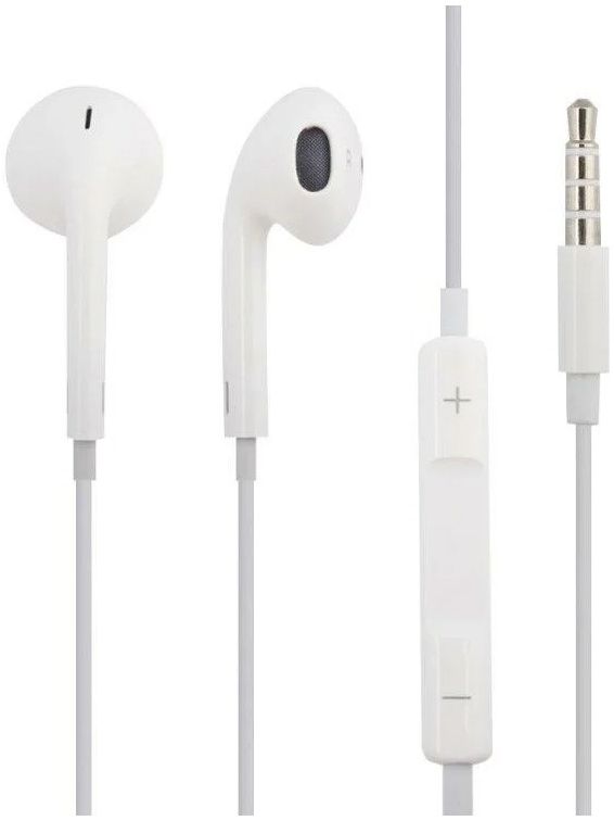 Hoco M1 In-Ear Headset met Microfoon Wit afbeelding 3