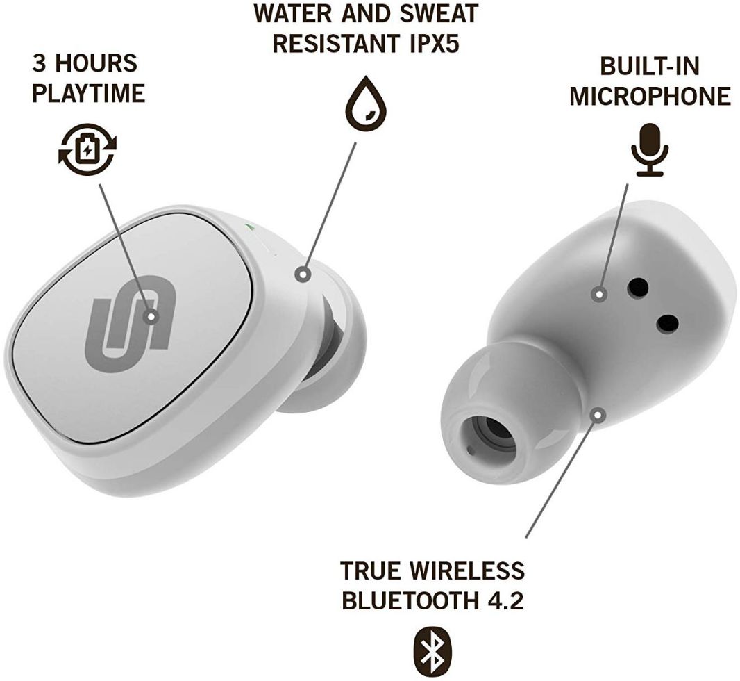 Urbanista Tokyo True Wireless Headset Zilver voor Android en IOS afbeelding 5