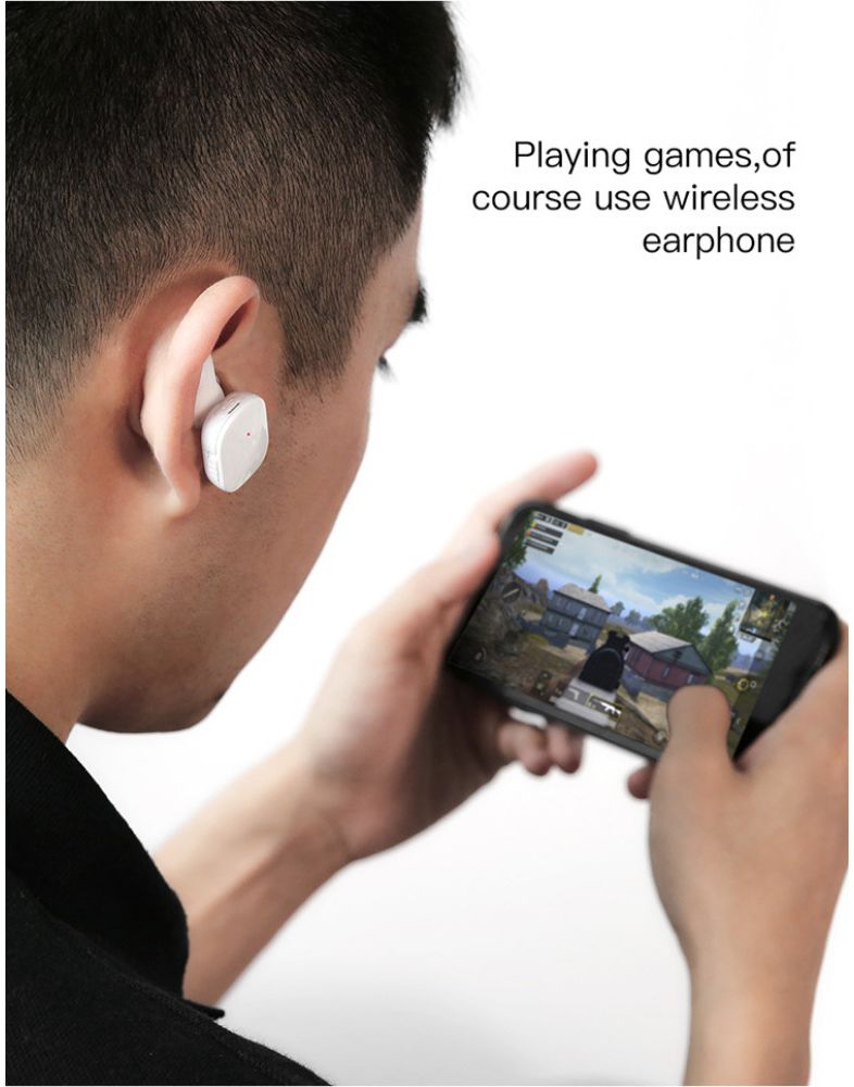 Baseus Encok W02 True Wireless Headset Wit afbeelding 5