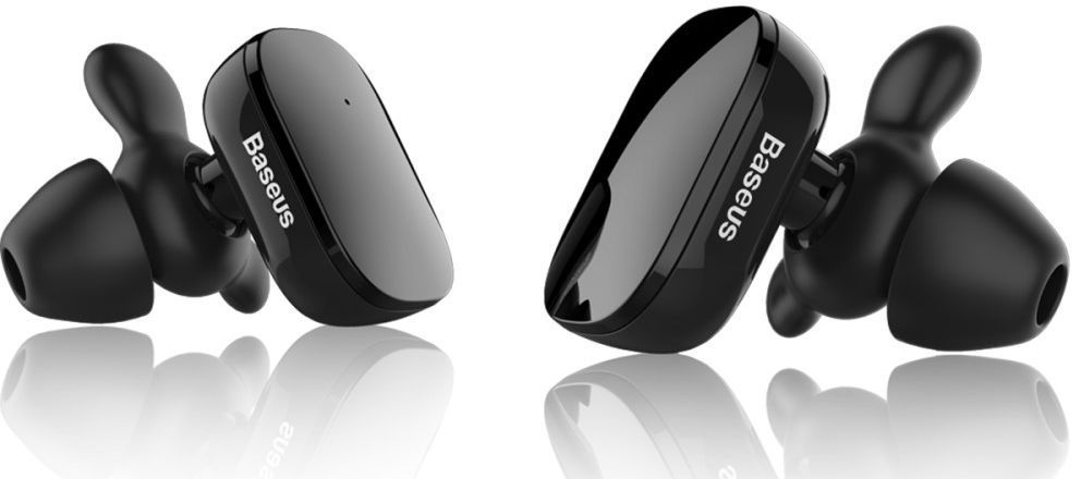 Baseus Encok W02 True Wireless Headset Zwart afbeelding 1
