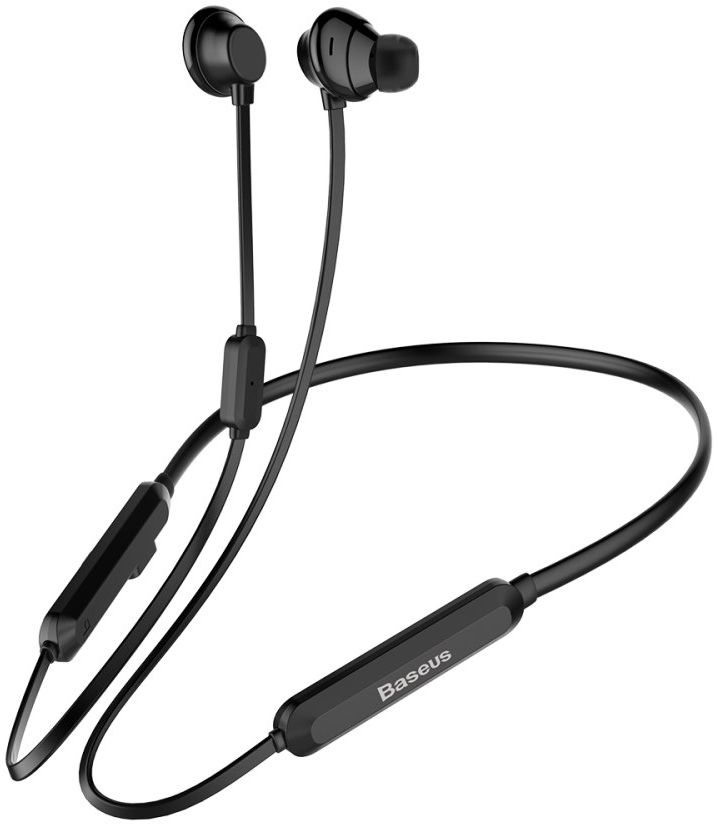 Baseus Encok S11 Draadloze In-Ear Sport Oordopjes Zwart afbeelding 1