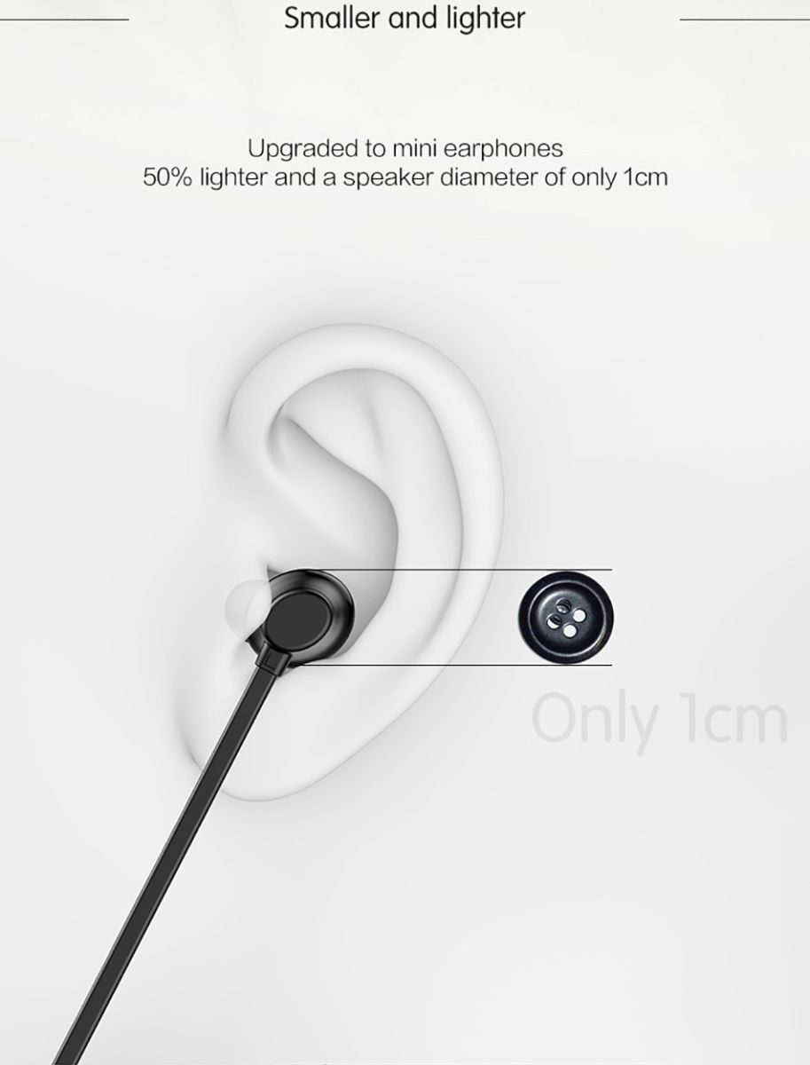 Baseus Encok S11 Draadloze In-Ear Sport Oordopjes Zwart afbeelding 2