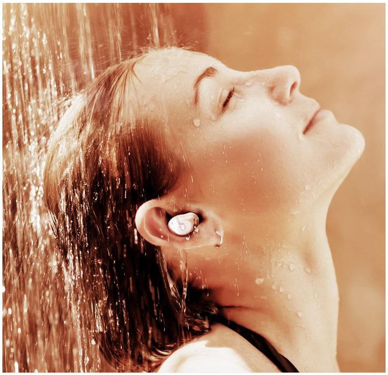 Draadloze Oordopjes Waterdicht met Oplaadbox Wit afbeelding 10