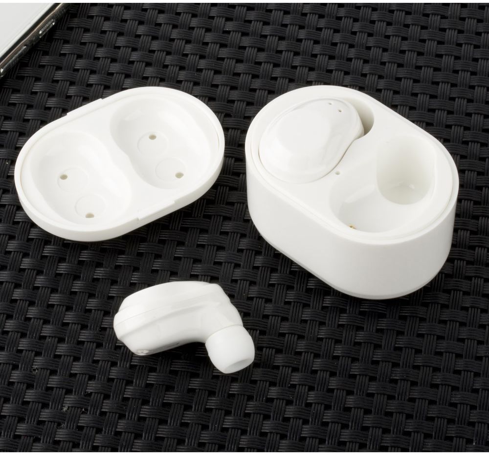 Draadloze Oordopjes Waterdicht met Oplaadbox Wit afbeelding 9