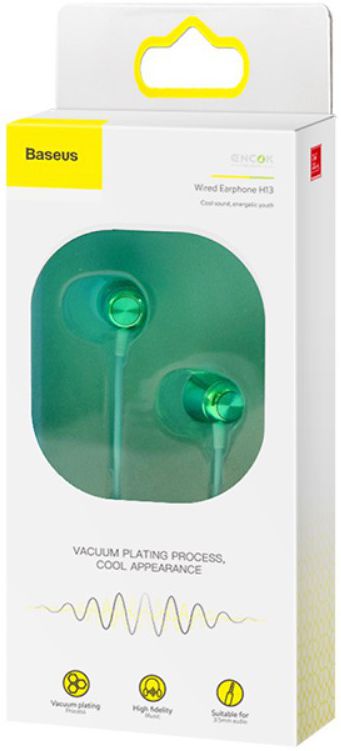 Baseus Encok H13 In-ear Oordopjes Smartphone Headset Groen afbeelding 6