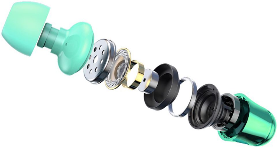 Baseus Encok H13 In-ear Oordopjes Smartphone Headset Groen afbeelding 7