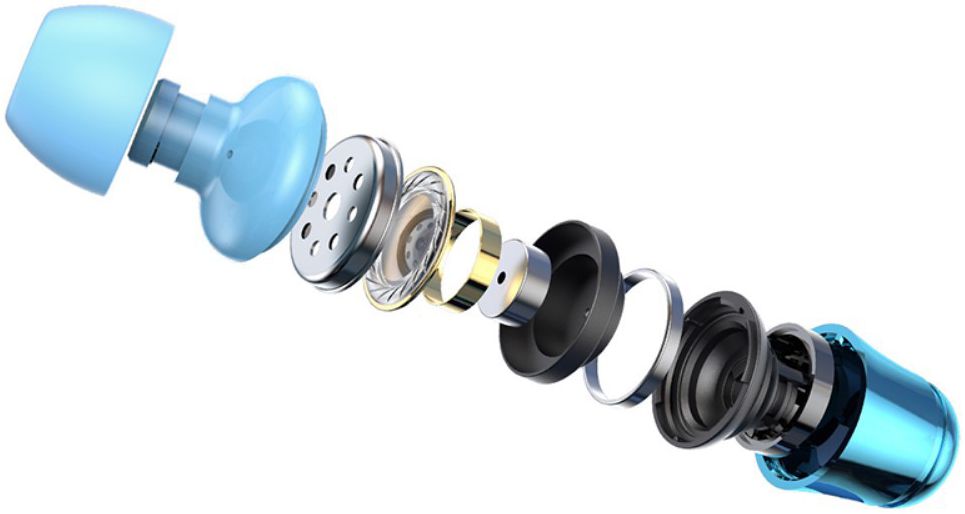 Baseus Encok H13 In-ear Oordopjes Smartphone Headset Blauw afbeelding 6