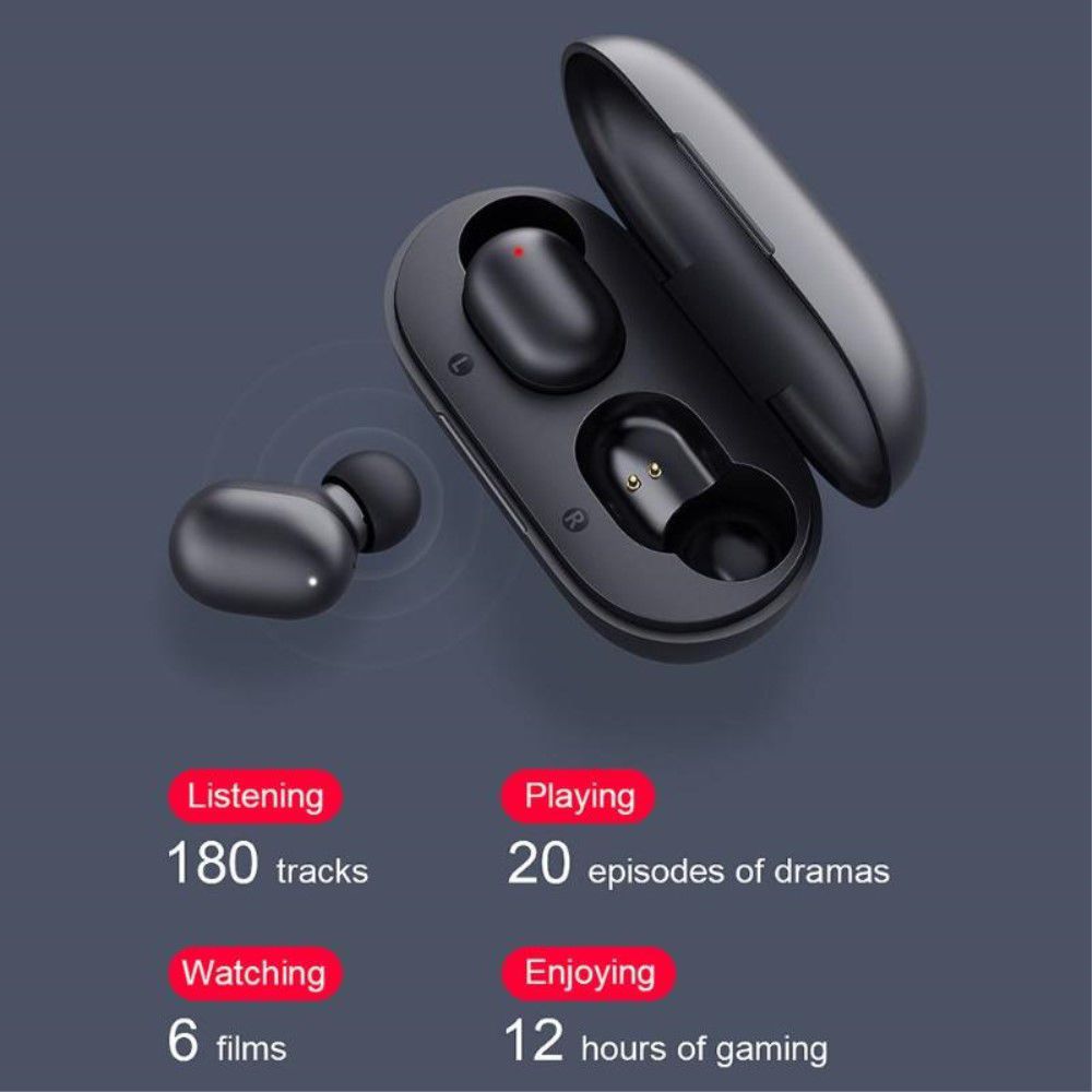 Xiaomi Haylou Draadloze Oordopjes met Touch Control Zwart afbeelding 9