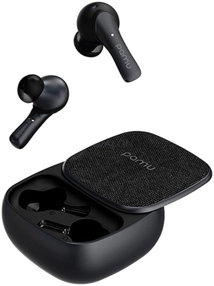 Padmate PaMU Slide True Wireless In-Ear Bluetooth Headset Zwart afbeelding 1