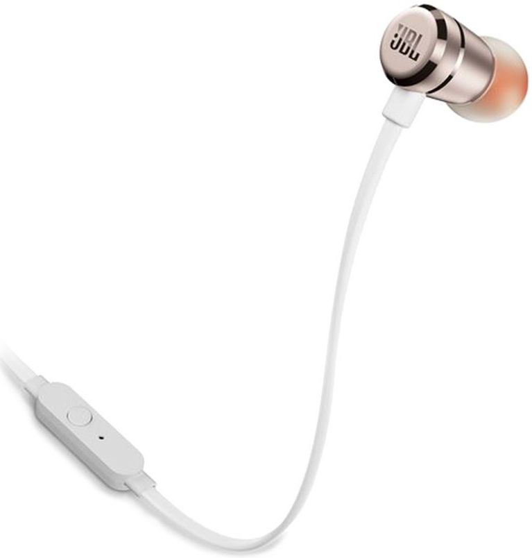 JBL T290 In-Ear 3.5mm Mini-Jack Headset Champagne Goud afbeelding 2