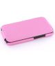 Flip case HTC One X Pink Carbon
