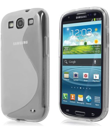 Samsung i9300 Galaxy S3 TPU Case - Transparant Hoesjes