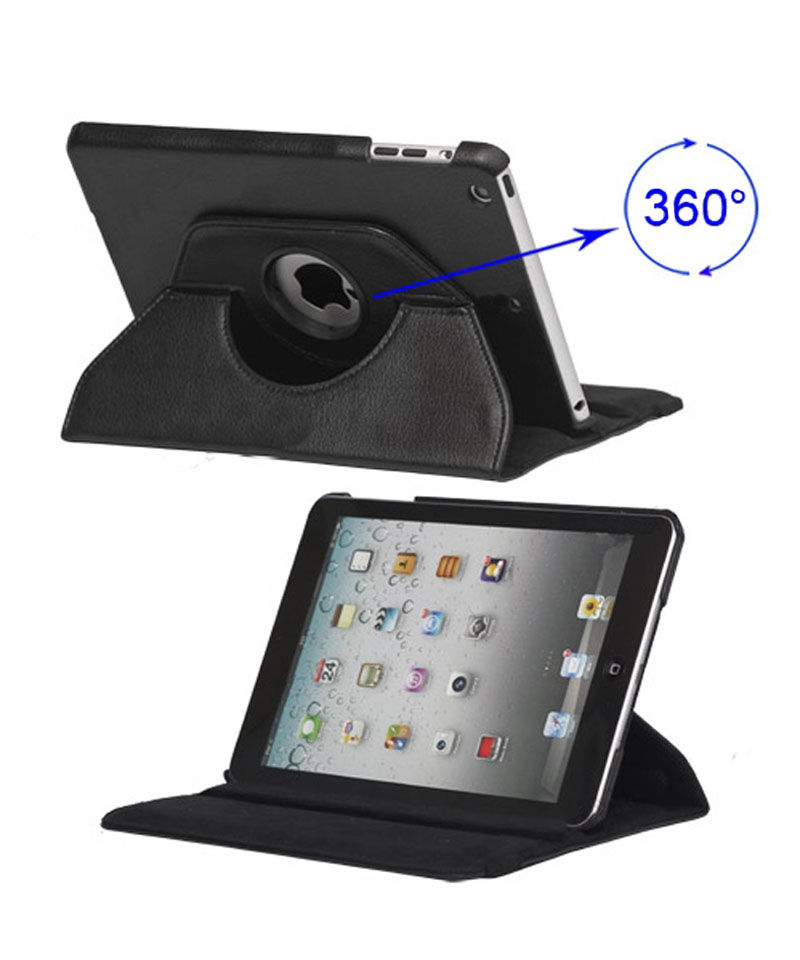 Apple iPad Mini 2/3 Case 360 Zwart afbeelding 1