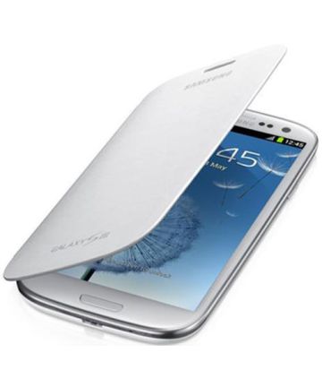 Samsung Galaxy SIII Mini Flip Cover EFC-1M7FW - Wit Hoesjes