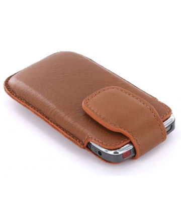 MobiParts Pouch BUSINESS Size XS Tobacco Brown Hoesjes