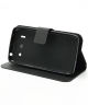 Huawei G510 Flip case met stand - Zwart