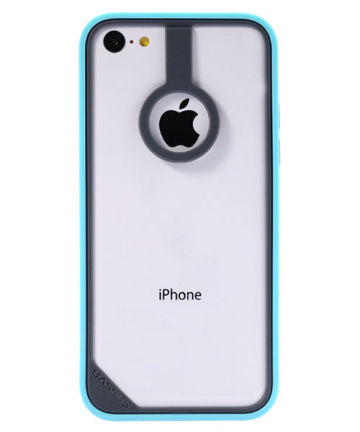 iPhone 5C TPU Hoesje Blauw / Grijs | GSMpunt.nl