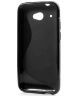 HTC Desire 601 S-Shape TPU Case Zwart