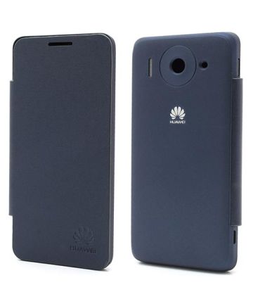 Huawei Ascend G510 Flip Cover Blauw Hoesjes
