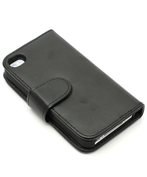 iPhone 4(S) Wallet Case Zwart afbeelding 3
