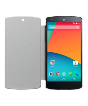 Google LG Nexus 5 Quick Cover Flip Case Wit Hoesjes