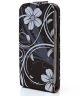 Samsung Galaxy S4 Mini PU Leren Flower Case
