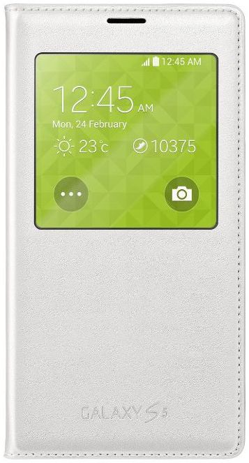 Samsung Galaxy S5 (Neo) S View Cover - Wit afbeelding 1