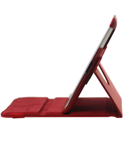 Apple iPad 2/3/4 360 Graden Case met Stand Rood afbeelding 5