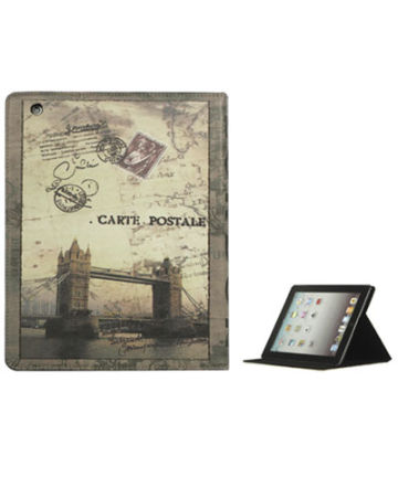 iPad 2/3/4 London Tower Bridge Stand Case Hoesjes