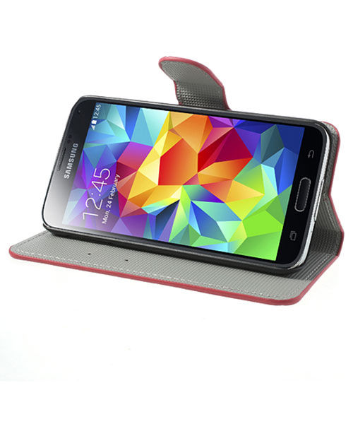 Samsung Galaxy S5 (Neo) Britse Vlag Wallet Stand Case afbeelding 5