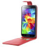 Samsung Galaxy S5 (Neo) Vertical Flip Case hoesje Rood