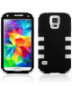 Impact Resistant Backcover Samsung Galaxy S5 (Neo) - Wit / Zwart