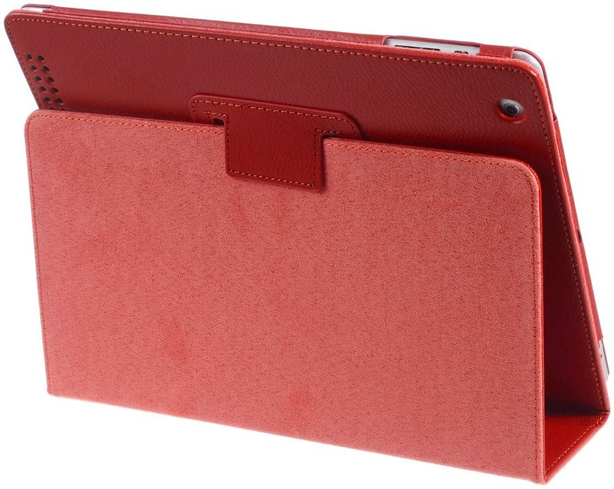 Apple iPad 4 / 3 / 2 Hoesje  Book Case met Stand Rood afbeelding 5