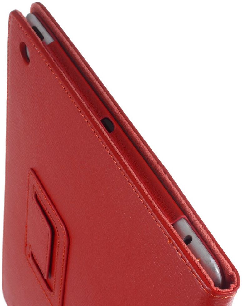 Apple iPad 4 / 3 / 2 Hoesje  Book Case met Stand Rood afbeelding 6